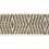 Ribetes jacquard Themis 76 mm Houlès Beige 32178-9800