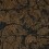Papel pintado Venetie Casamance Noir/Doré 75053688