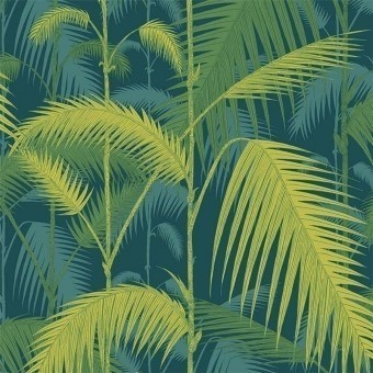Tapete Palm Jungle Noir Cole and Son
