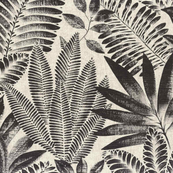 Papier peint Aloes Ivoire/Grège Casamance