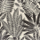 Papier peint Aloes Casamance Noir/Grège 75183886