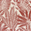 Aloes Wallpaper Casamance Terracotta/Beige 75183682