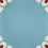 Baldosa hidráulica Dusk De Tegel French Blue, Rusty Red, Snow White dusk-5442-french-blue-20x20-1.6