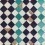 Turquoise Chess Wallpaper Coordonné Turquoise 3000003