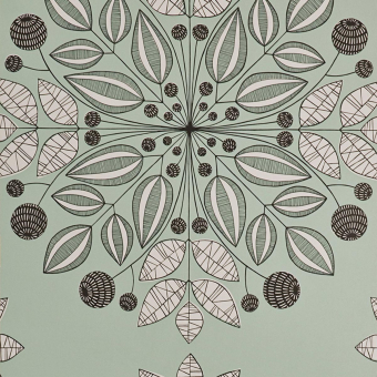 Kaleidoscope Wallpaper Blues MissPrint