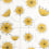 Papier peint Dandelion Mobile II MissPrint Porcelain/Yellow MISP1235