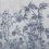 Papier peint panoramique Garden of Daimon Montecolino Bleu DA23282