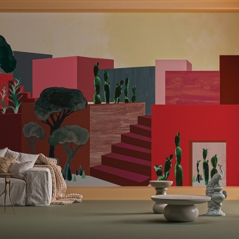 Panoramatapete Patio