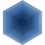 Zementfliese Four Elements Hexagone Marrakech Design Hexagon Blue four-elements-hexagon-blue
