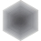 Carreau ciment Four Elements Hexagone Marrakech Design Hexagon Greyscale FourElements-HexagonGreyscale
