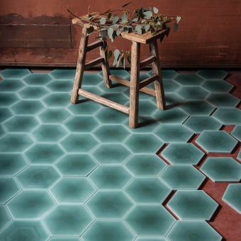 Four Elements Hexagone cement Tile