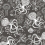 Tissu Aquatic Littlephant Black/White  100-30-1225