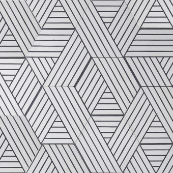 Fold cement Tile Charcoal Marrakech Design