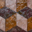 Cubic wallcover Arte Burnt Sienna 33702