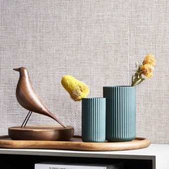 Waffle Weave wallcover