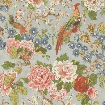 Tapete Jardine Navy Colefax and Fowler