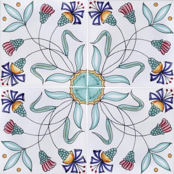 Fliese Fiore Stilizzato