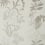 Papier peint Botanical Stripe Liberty Pewter White 07211001M