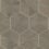 Wandverkleidung Hexagram Wood Veneer York Wallcoverings Brown HO2102