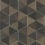 Revêtement mural Hexagram Wood Veneer York Wallcoverings Brown/Black HO2103