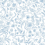 Papel pintado adhésif Aviary Rifle Paper Co. Blue & Cream PSW1311RL