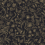Papel pintado adhésif Aviary Rifle Paper Co. Metallic Gold & Black PSW1310RL