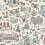Wonderland adhesive wallpaper Rifle Paper Co. Cream PSW1330RL
