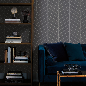 Atelier Herringbone Wall Covering