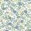 Carta da parati adhésif Primrosa Rifle Paper Co. Blue & Cream PSW1316RL