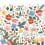 Strawberry Fields adhesive wallpaper Rifle Paper Co. White PSW1334M