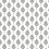 French Scallop Wallpaper York Wallcoverings Gray CV4457