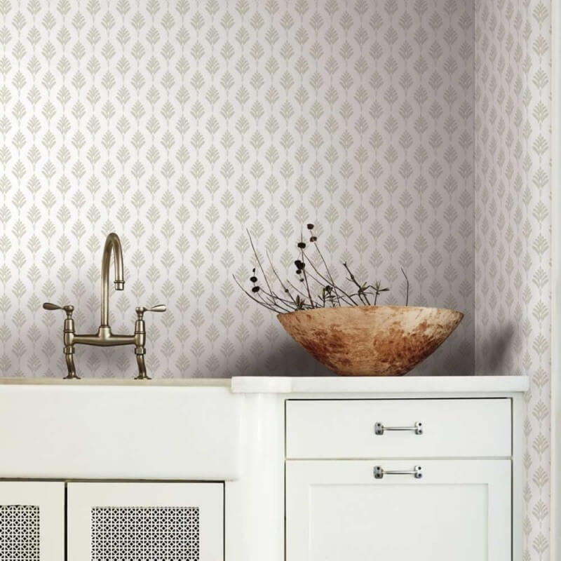French Scallop Wallpaper - York Wallcoverings