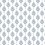 Tapete French Scallop York Wallcoverings Blue CV4459