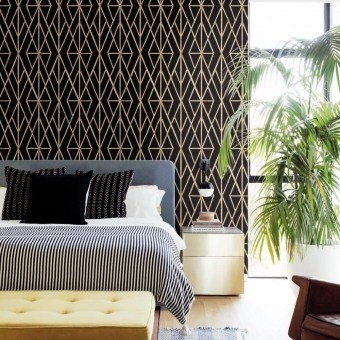 Riviera Bamboo Trellis Wallpaper