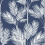 King Palm Silhouette Wallpaper York Wallcoverings Navy CV4410