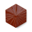 Mondego Stripes Tile Theia Ruby MondegoStrip-Ruby