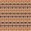 Tissu Arabesque Maharam Pink and Orange 466204-002