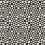 Tissu Checker Split Maharam Black White 460290-001
