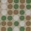 Tissu Circles Maharam Emerald and Ochre 466475-005