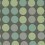 Circles Fabric Maharam Avocado and Gray Blue 466475-006