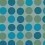 Stoff Circles Maharam Turquoise Light and Green 466475-007