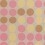 Circles Fabric Maharam Pink and Yellow 466475-004