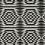 Optik Fabric Maharam White Black 459960-006