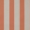 Moyenne Rayure Wallpaper Nobilis Orange MNT37