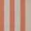 Moyenne Rayure Wallpaper Nobilis Orange MNT37