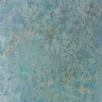 Fresco Wallpaper Blue/Mint Osborne and Little