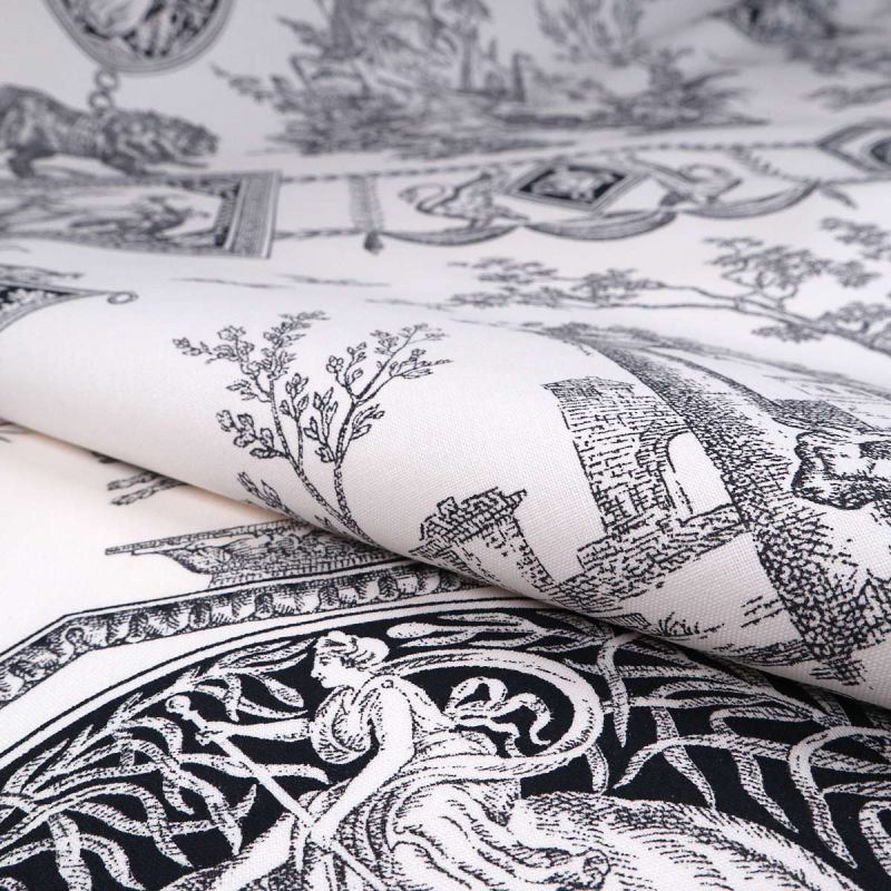 Fabric by the Yard - Toile de Jouy Hunt Collection