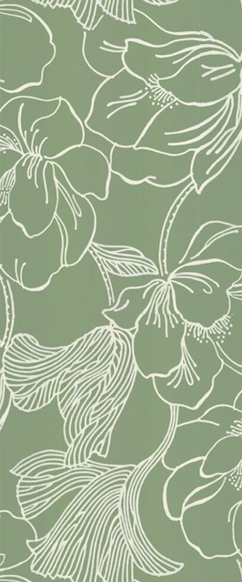 Helleborus Wallpaper Farrow and Ball