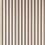 Closet Stripe Wallpaper Farrow and Ball Marron BP0350