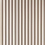 Closet Stripe Wallpaper Farrow and Ball Marron BP0350